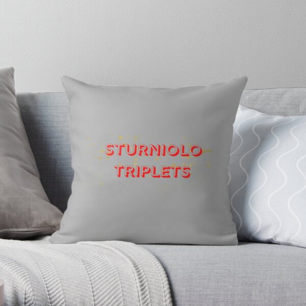 Sturniolo sturniolo sturniolo Triplets State    Throw Pillow RB1412 product Offical sturniolo triplets Merch